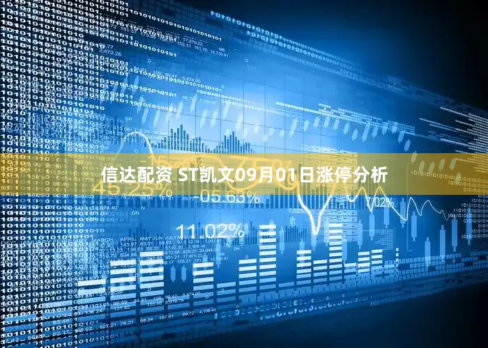 信达配资 ST凯文09月01日涨停分析